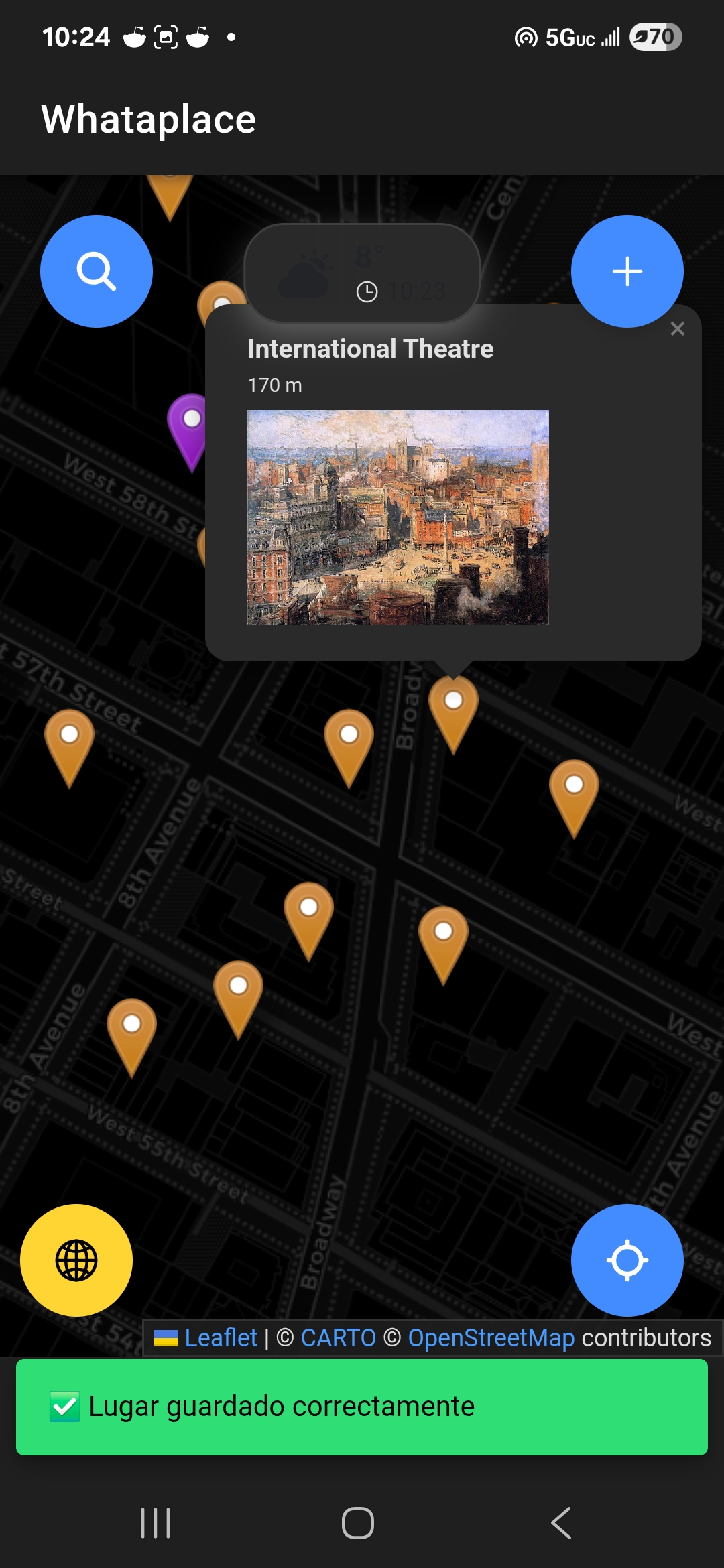 Map Mode - WhatAPlace